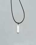 Clear Quartz Crystal Necklace