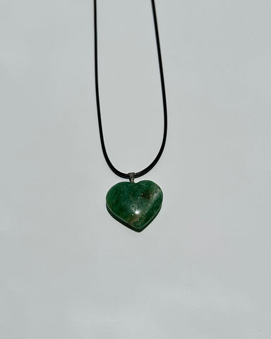 Green Aventurine Crystal Necklace