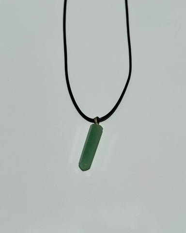 Green Aventurine Crystal Necklace