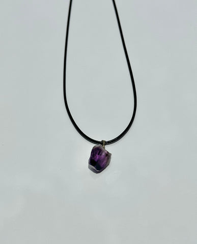 Amethyst Crystal Necklace