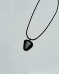 Black Obsidian Crystal Necklace