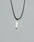 Clear Quartz Crystal Necklace