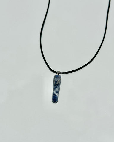 Sodalite Crystal Necklace