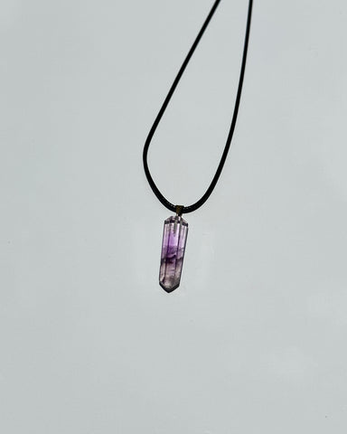 Amethyst Point Crystal Necklace