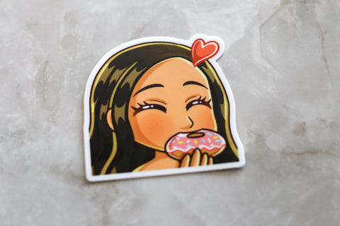 HeyDani Donut Sticker