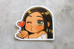 HeyDani Blowing Kiss Sticker